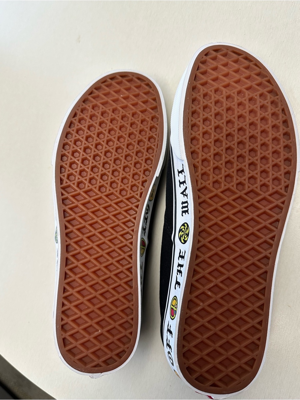 Vans Womens Authentic Side Wall Sneaker Casual VN0A348A40M Canvas Black Size 9.5 - Picture 2 of 5